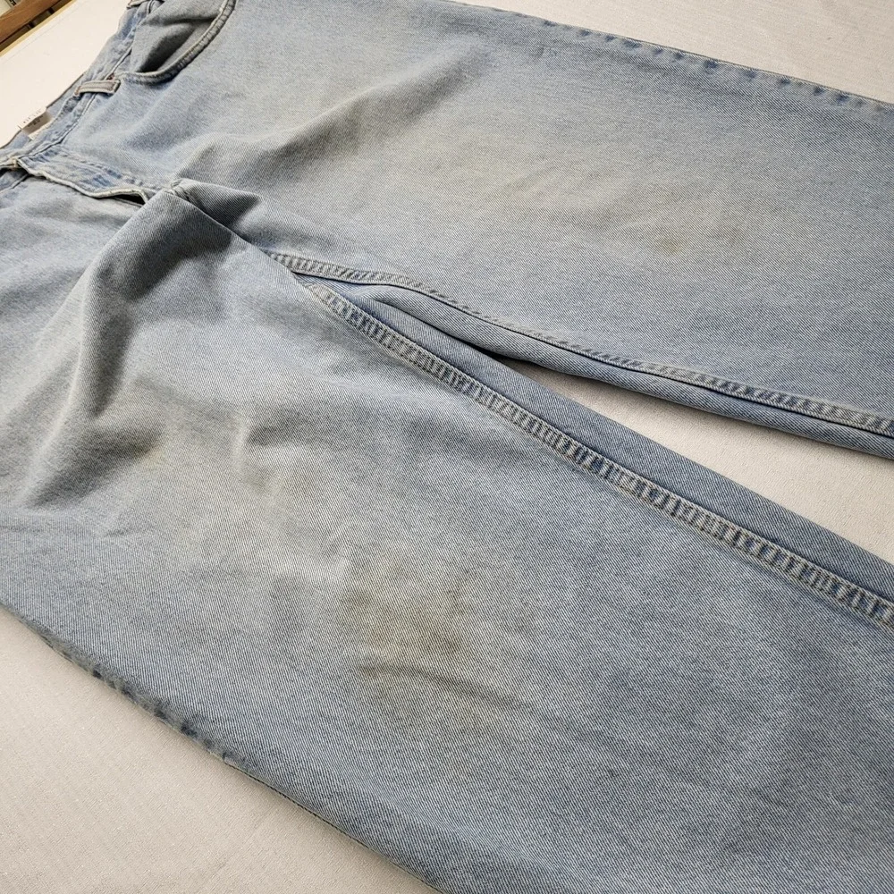 VTG Levis Jeans 560 Mens 36/30 Loose Fit Tapered Blue Light Wash 90s Y2K Baggy